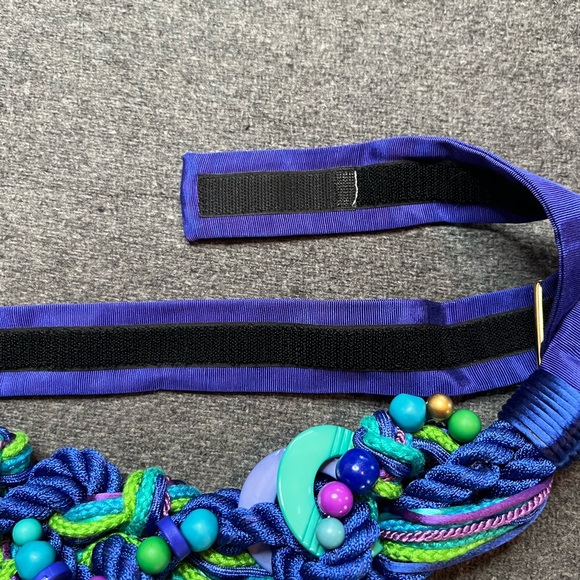 Colorful Beaded Woven Belt - Picture 3 of 5